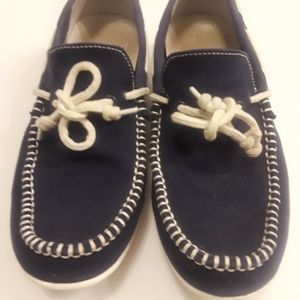 Cole Haan canvas driving shoe SIZE 8.5